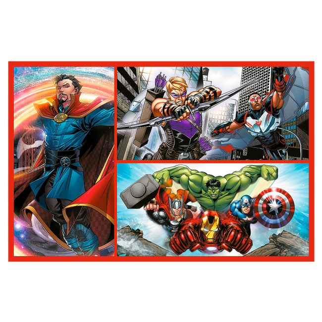 Пазлы - Пазлы Trefl The Avengers Стать героем 2 в 1 (34439)#2