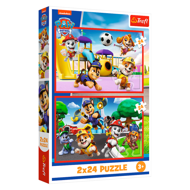 Пазлы - Пазлы Trefl Paw Patrol Веселый день собачек 2 в 1 (34434)#2