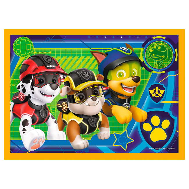 Пазлы - Пазлы Trefl Paw Patrol Праздник у щенячьего патруля 4 в 1 (34395)#5