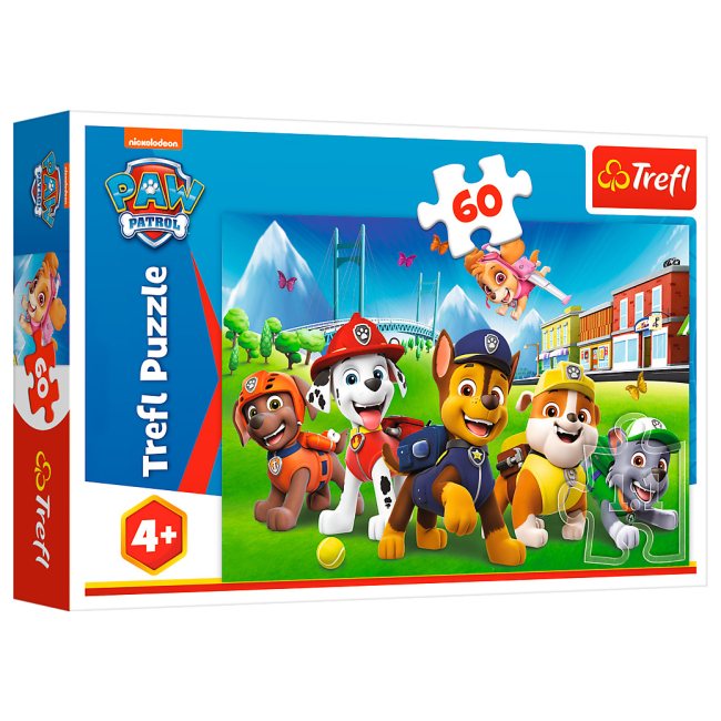 Пазли - Пазл Trefl Paw Patrol Щенячий патруль на траві 60 елементів (17375)#2