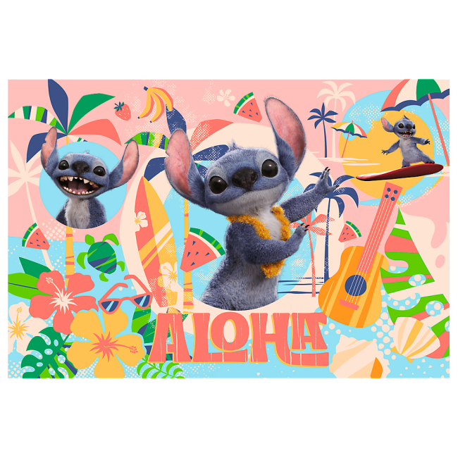 Пазли - Пазл Trefl Disney Stitch The Movie Стіч та друзі 100 елементів (16495)#3