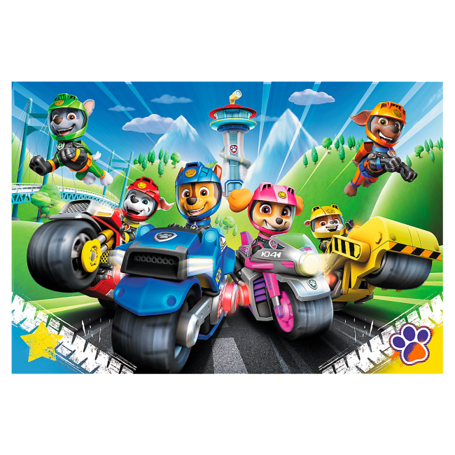 Пазлы - Пазл Trefl Paw Patrol Щенячий патруль на мотоцыклах 100 елементів (16430)#3
