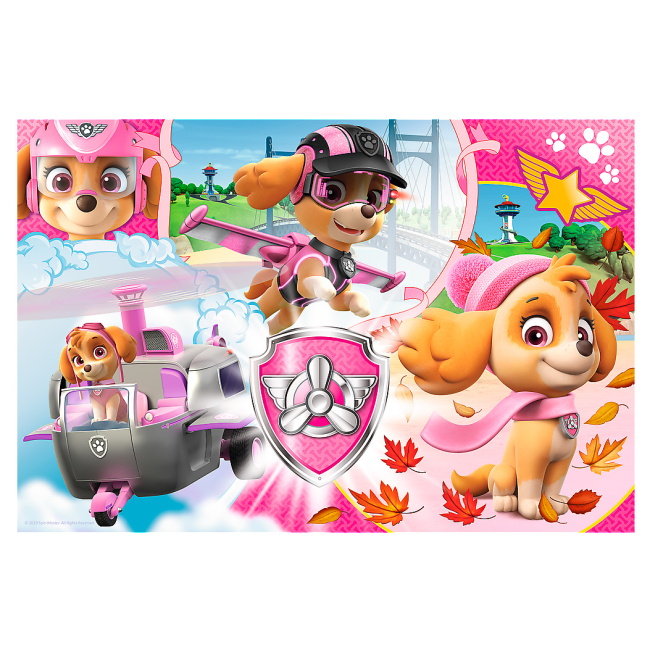 Пазлы - Пазл Trefl Paw Patrol Скай в действии 100 елементов (16368)#3