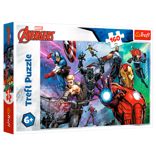 Пазли -  Пазл Trefl The Avengers Герої завжди готові 160 елементів (15424)#2
