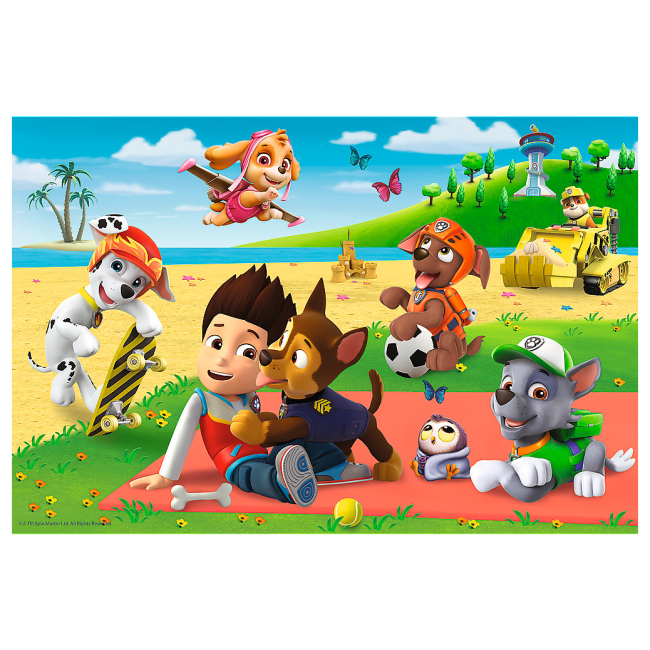 Пазлы - Пазл Trefl Maxi Paw Patrol Веселье на одеяле 24 елемента (14346)#2