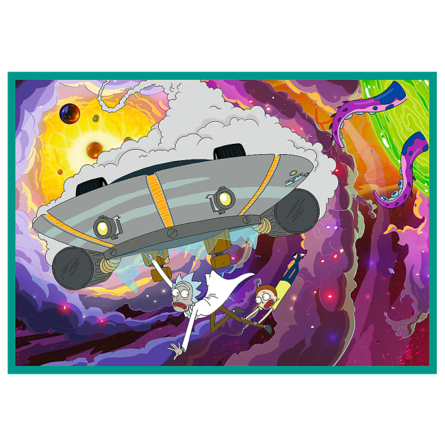 Пазлы - Пазлы Trefl Rick and Morty Закрученный мир 4 в 1 (13338)#5