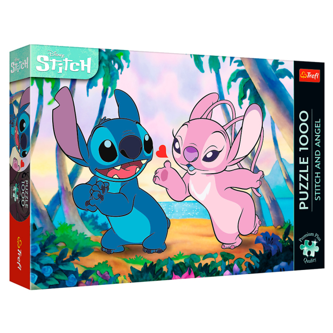 Пазли - Пазл Trefl Premium Lilo and Stitch 1000 елементів (12079)#2