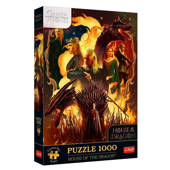 Пазлы - Пазл Trefl Premium Plus Дом дракона 1000 элементов (12068)#2