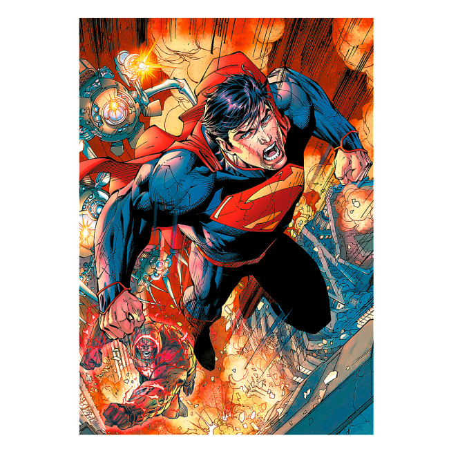 Пазлы - Пазл Trefl Супермен в действии 1000 элементов (10936)#2