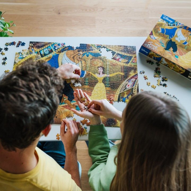 Пазлы - Пазл Trefl Premium Plus Красавица и Чудовище 1000 элементов (10832)#3