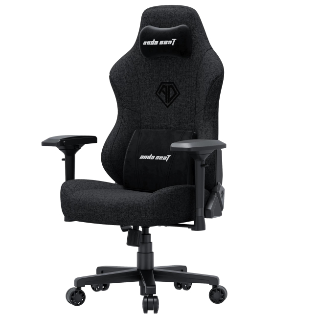 Мебель для геймеров - Кресло игровое Anda Seat Phantom 3 Pro Size L Fabric Dark Gray (AD18YC-06-GB-F)#2