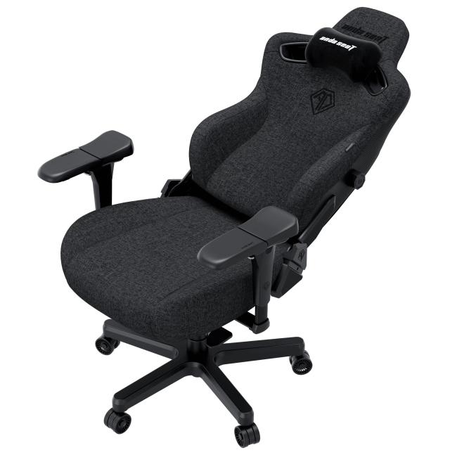 Мебель для геймеров - Кресло игровое Anda Seat Kaiser 3 Pro XL Fabric Dark Gray (AD12YDC-XL-01-GB-PV/F-G01)#3