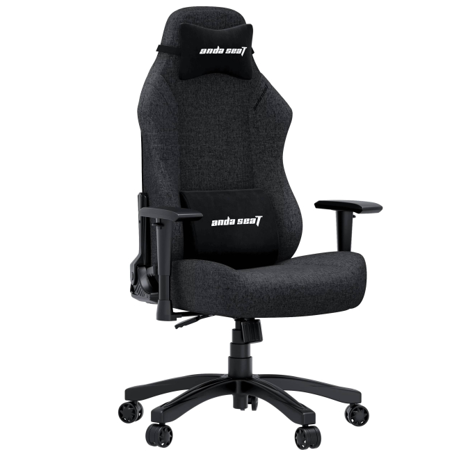 Мебель для геймеров - Кресло игровое Anda Seat Luna Size L Dark Grey fabric (AD18-44-GB-F)#2