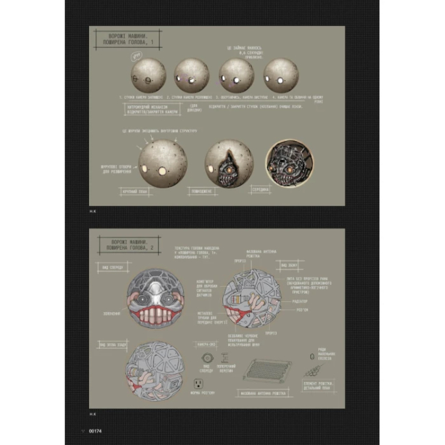 Комікси, манга та книги про героїв (7+ років) - Книжка «Лорбук NieR: Automata. Путівник світом» Square Enix (9786178168360)#5