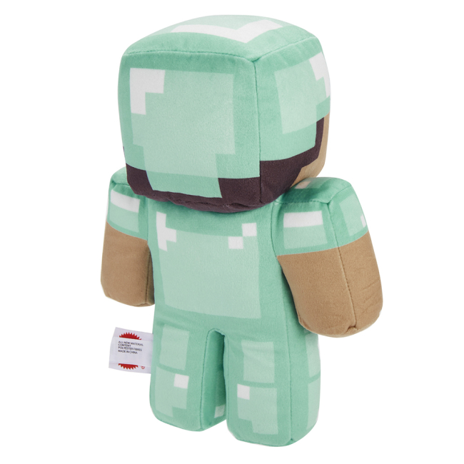 Персонажі мультфільмів - М'яка іграшка Minecraft Стів у діамантовій броні 20 см (HBN39/10)#4