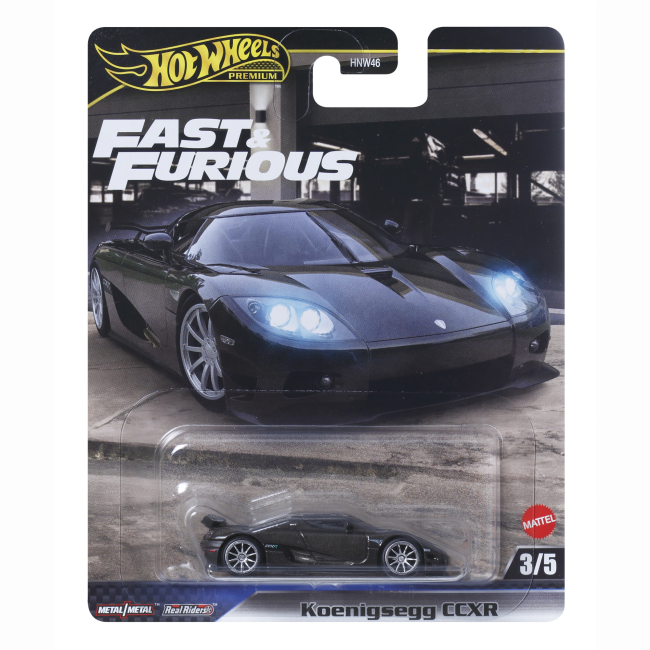 Автомоделі - Автомодель Hot Wheels Fast and Furious Koenigsegg CCXR (HNW46/JBL88)#4