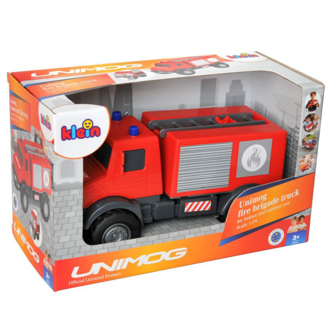 Транспорт і спецтехніка - Автомодель Klein Пожежний автомобіль Unimog (3800)#5