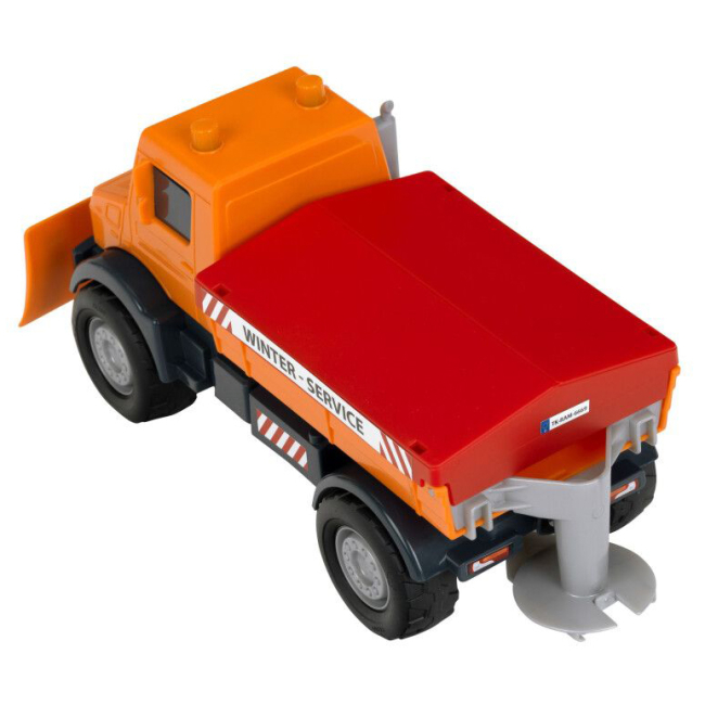 Транспорт і спецтехніка - Автомодель Klein Снігоочисний автомобіль Unimog (3801)#6