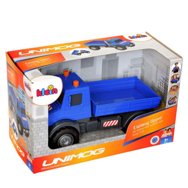 Транспорт і спецтехніка - Автомодель Klein Самоскид Unimog (3802)#6