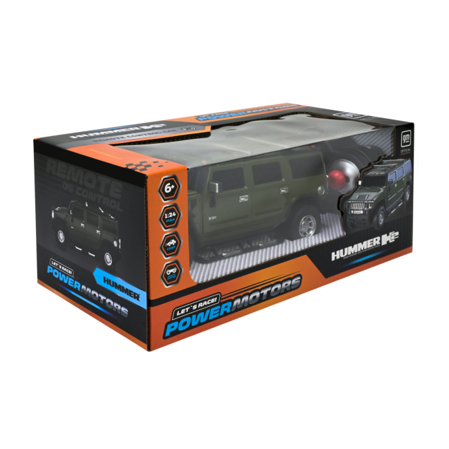 Радиоуправляемые модели - Автомодель на радиоуправлении Країна Іграшок Power motors зеленый (PM2401 GREEN)#4