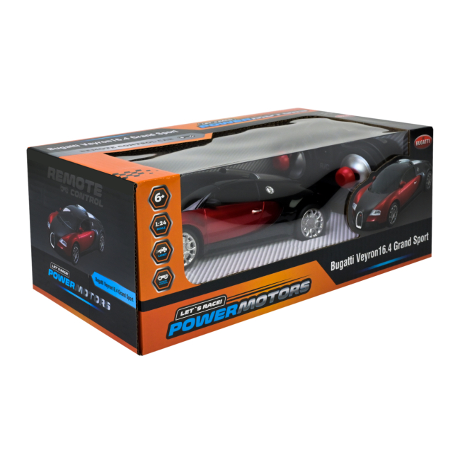 Радиоуправляемые модели - Автомодель на радиоуправлении Країна Іграшок Power motors красный (PM2402)#4