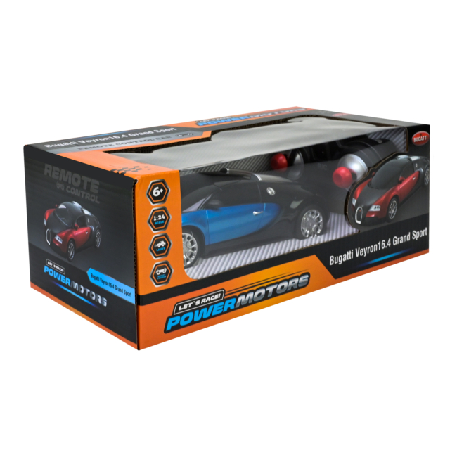 Радіокеровані моделі - Автомодель на радіокеруванні Країна Іграшок Power motors синiй (PM2402 BLUE)#4