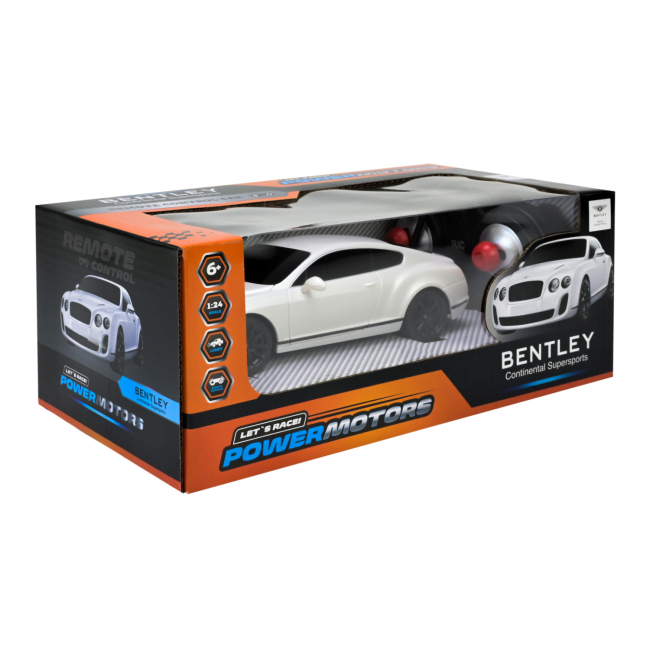 Радиоуправляемые модели - Автомодель на радиоуправлении Країна Іграшок Power motors белый (PM2403)#4