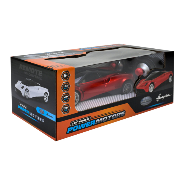Радиоуправляемые модели - Автомодель на радиоуправлении Країна Іграшок Power motors красный (PM2404)#4