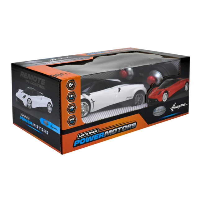 Радиоуправляемые модели - Автомодель на радиоуправлении Країна Іграшок Power motors белый (PM2404 WHITE)#4