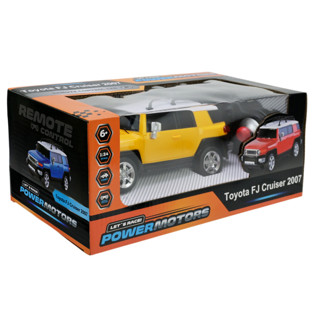 Радиоуправляемые модели - Автомодель на радиоуправлении Країна Іграшок Power motors желтый (PM2407)#4