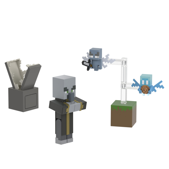 Фігурки персонажів - Набір фігурок Minecraft Evoker and magic Mobs (GTT53/7)#2