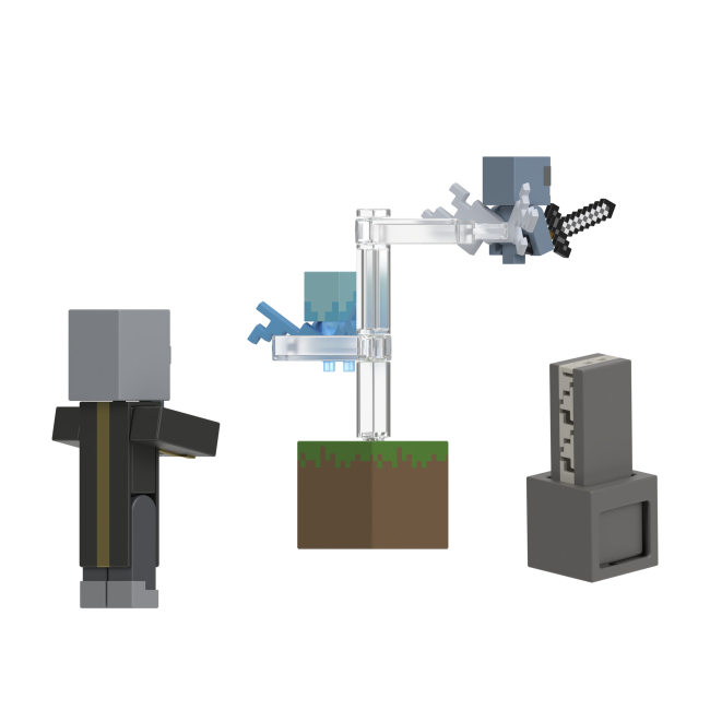 Фігурки персонажів - Набір фігурок Minecraft Evoker and magic Mobs (GTT53/7)#3