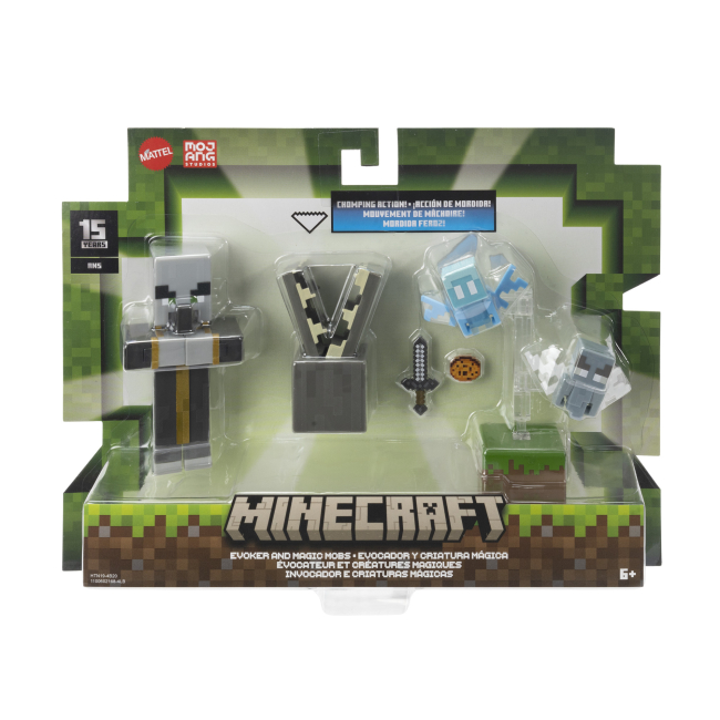 Фігурки персонажів - Набір фігурок Minecraft Evoker and magic Mobs (GTT53/7)#4