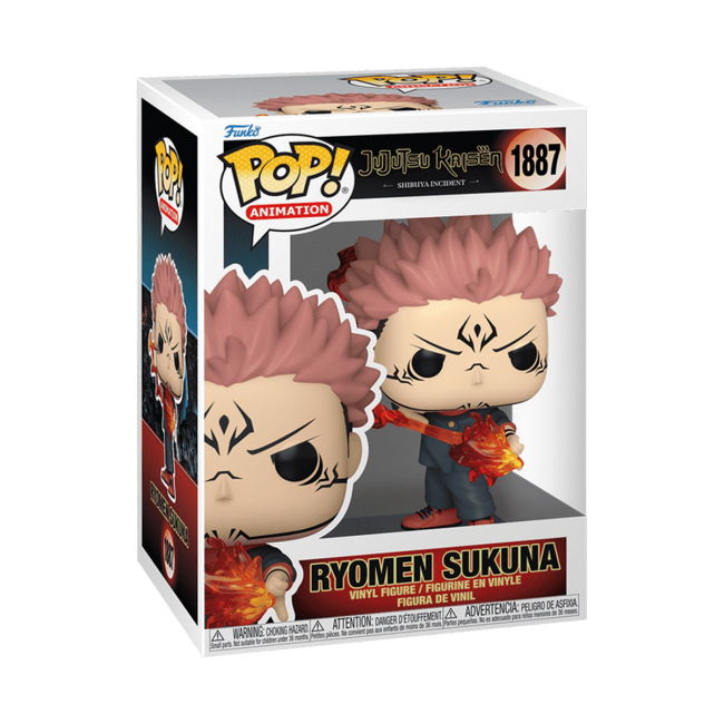 Фигурки персонажей - Фигурка Funko Pop Jujutsu Kaisen Ремен Сукуна Огненная стрела (85322)#2