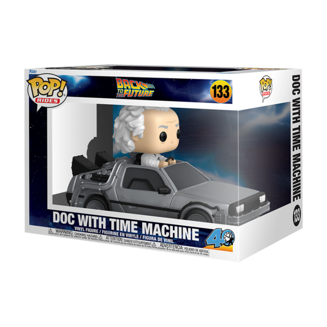 Фігурки персонажів - Фігурка Funko Pop Back to the Future Rides Док у машині часу (86449)#2