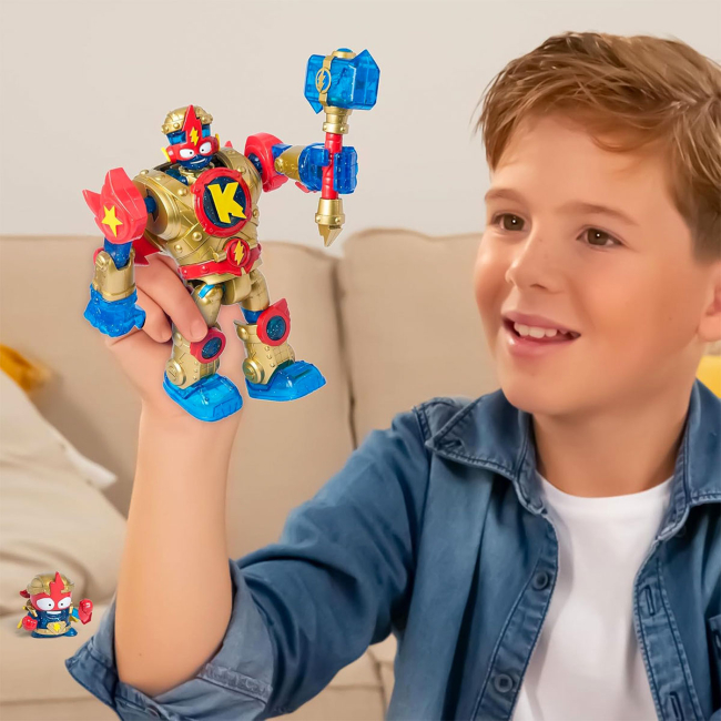 Фігурки персонажів - Ігровий набір SuperThings S Супербот Голден Армор (PSTSP116IN90)#4