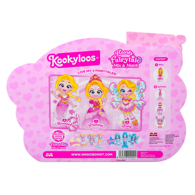 Куклы - Игровой набор Kookyloos Fairytale Сердечко (PKLSP106IN220)#6