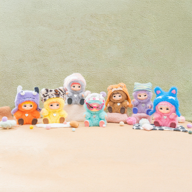 Персонажи мультфильмов - Мягкая игрушка-сюрприз Pop Top Letsvan Wakuku Веселая вечеринка (17WK-0601)#10