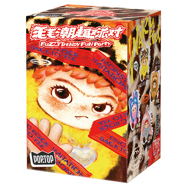 Персонажи мультфильмов - Мягкая игрушка-сюрприз Pop Top Letsvan Wakuku Веселая вечеринка (17WK-0601)#2