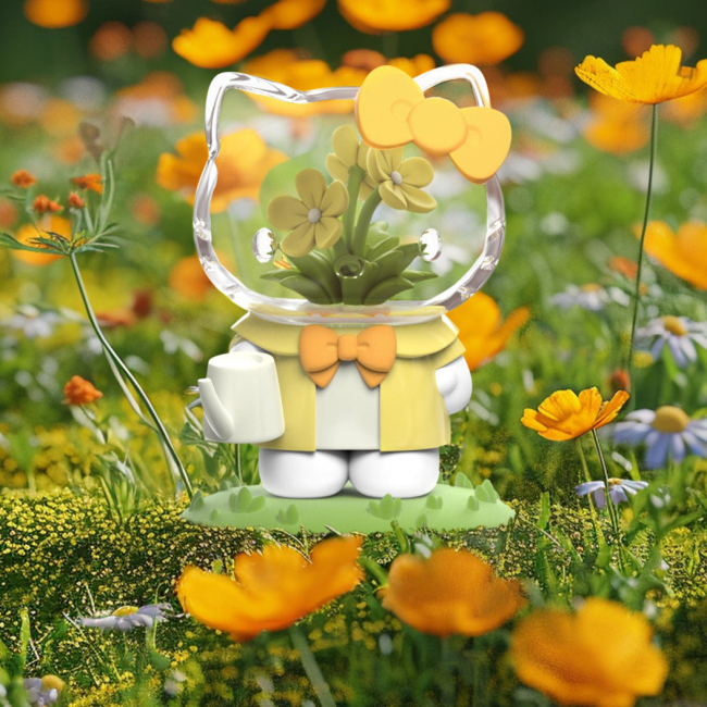 Фигурки персонажей - Фигурка-сюрприз Mighty Jaxx серии Sanrio Azuma Makoto Хеллоу Китти (BB23SRAM90201)#4