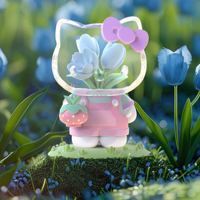 Фигурки персонажей - Фигурка-сюрприз Mighty Jaxx серии Sanrio Azuma Makoto Хеллоу Китти (BB23SRAM90201)#6