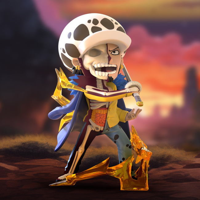 Фигурки персонажей - Фигурка-сюрприз Mighty Jaxx One Piece Арка страны Вано (BB24OPJF00001)#3