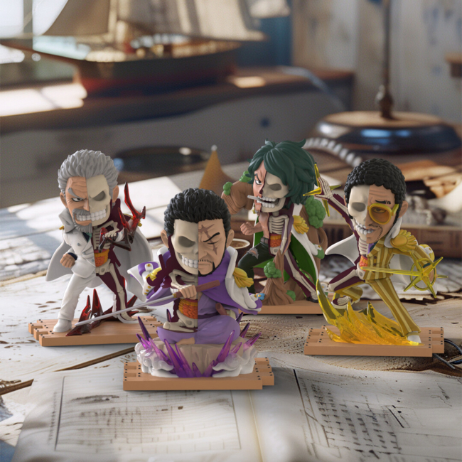 Фигурки персонажей - Фигурка-сюрприз Mighty Jaxx One Piece Морской дозор (BB24OPJF00101)#2