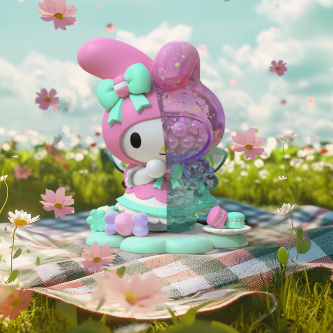 Фигурки персонажей - Фигурка-сюрприз Mighty Jaxx Kandy Sanrio Цветочное сновидение (BB24SRMJ00101)#9