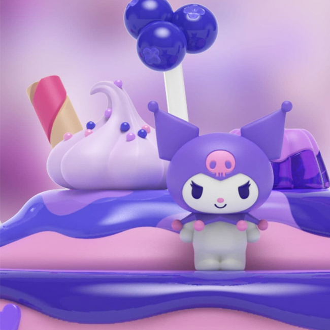 Фигурки персонажей - Игровой набор Mighty Jaxx Kandyland Sanrio Куроми (WB24SRMJ00501)#5