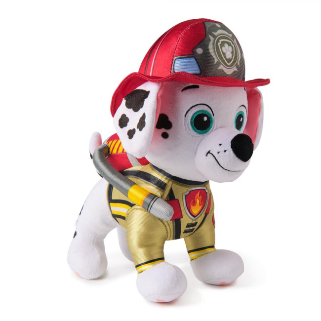 Персонажі мультфільмів - ​М'яка іграшка Paw Patrol Пожежна рятувальна місія Цуценя Маршал делюкс 25 см (SM47408/6073667)#2