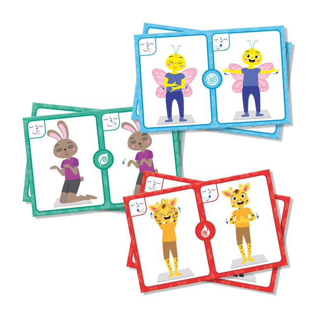 Обучающие игрушки - Игровой набор Ses Creative Дзен Йога с животными (02407S)#2