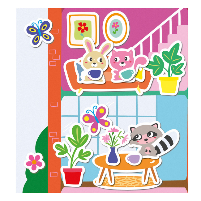 Набори для творчості - Набір для творчості Ses Creative My first Затишний будинок (14476S)#2