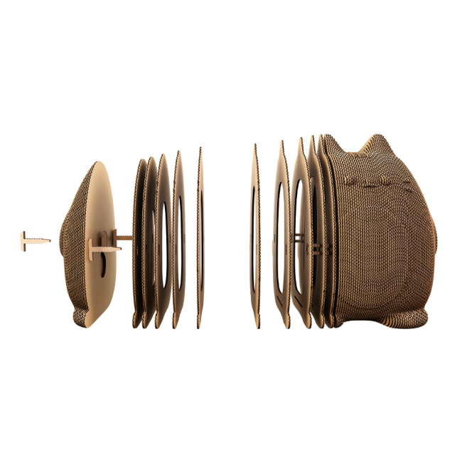 3D-пазлы - 3D пазл Cartonic Cute cat money bank (CARTCUTE)#2