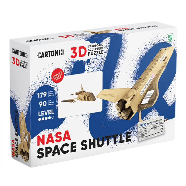 3D-пазли - 3D пазл Cartonic Nasa space shuttle (CARTNASAHUT)#4